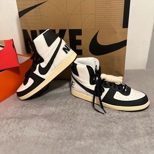 Nike Terminator High Vintage Panda Phantom Black Men Casual  FD0394-030 Rare 15